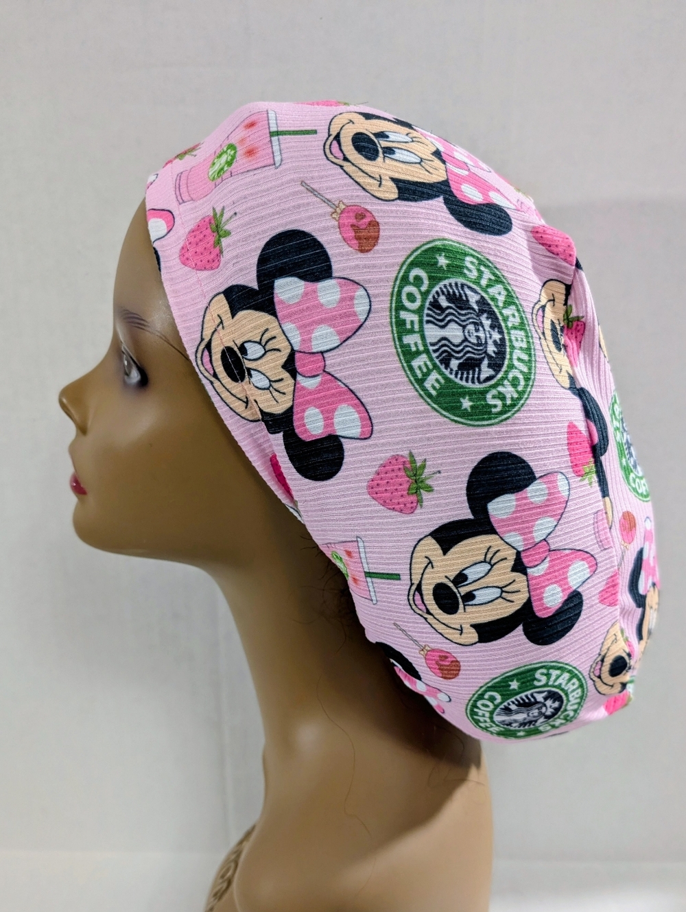 Starbucks, Minnie, Euro Style Scrub Cap, Scrub Cap